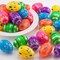 36PCS Printed Plastic Easter Eggs – Bright & Colorful Fillable Eggs for Easter Egg Hunts, Basket Stuffers, Party Favors & Surprise Treats
